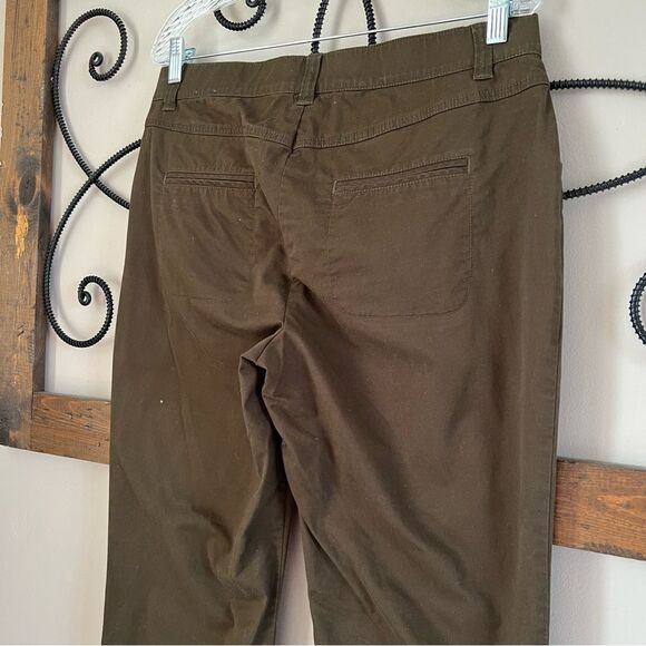 Christopher & Banks Cotton Stretch Slim Bootcut Casual Career Pants Slacks - Picture 6 of 16